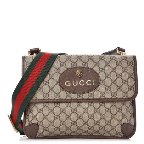 gucci vintage monogram bag|Gucci monogram messenger bag.